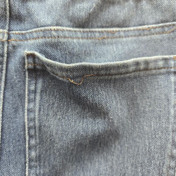 Spanx Women’s Jeggings Jeans Pull on Stretch Pockets Dark Wash Blue Size Large - Picture 6 of 10